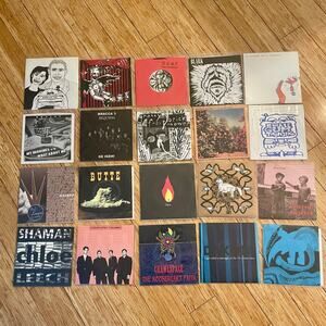 Lot #1 of 20 Indie Rock Punk Shoegaze Alternative 7" records